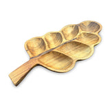 Sharing Leaf Platter 7 Sections 52cm