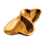 Double Heart Sharing Bowl 42cm