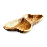 Double Heart Sharing Bowl 42cm
