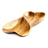 Double Heart Sharing Bowl 42cm
