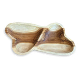 Double Heart Sharing Bowl 42cm