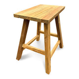 Henley Recycled Teak End Table/Stool