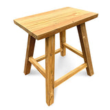 Henley Recycled Teak End Table/Stool