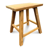 Henley Recycled Teak End Table/Stool