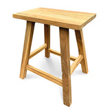 Henley Recycled Teak End Table/Stool