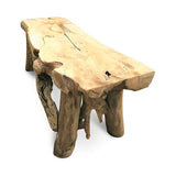 Flintstone No Back Teak Bench 150cm