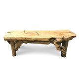 Flintstone No Back Teak Bench 150cm