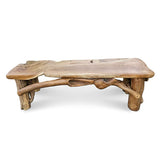 Flintstone No Back Teak Bench 150cm