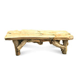 Flintstone No Back Teak Bench 150cm