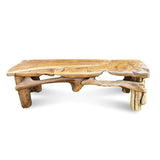 Flintstone No Back Teak Bench 150cm