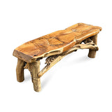 Flintstone No Back Teak Bench 150cm