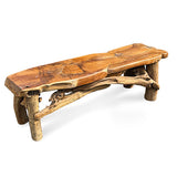 Flintstone No Back Teak Bench 150cm