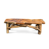 Flintstone No Back Teak Bench 150cm