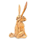 Teak Root Hare H80cm