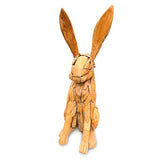 Teak Root Hare H80cm