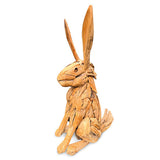 Teak Root Hare H80cm