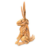 Teak Root Hare H80cm