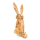 Teak Root Hare H80cm