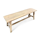 Reclaimed Teak Backless Bench 120cm