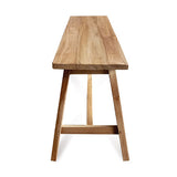 Reclaimed Teak Backless Bench 120cm