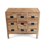 Reclaimed Teak Cabinet 9 Drawers