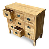 Reclaimed Teak Cabinet 9 Drawers