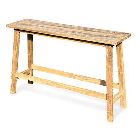 Reclaimed Teak Console 120cm