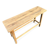 Reclaimed Teak Console 120cm