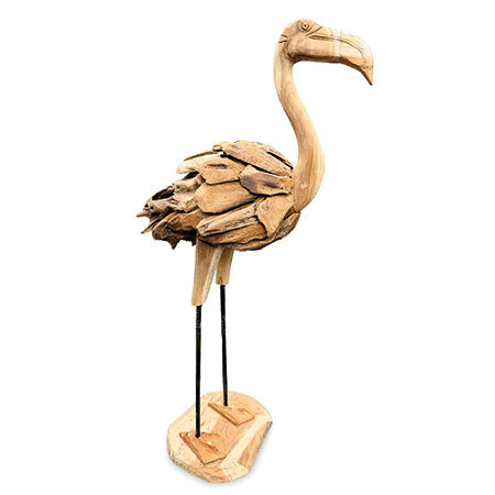 Driftwood Flamingo 100cm