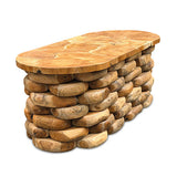 Rootform Oval Coffee Table 120cm