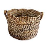 Canggu Round Set of 3 Banana Leaf Baskets (medium flexible)